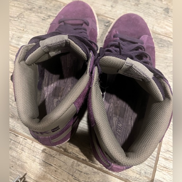 Nike SB Blazer Mid Quasar Purple/ Iron Grey (310801-500) 2011 Men’s Size 10.5 - Picture 2 of 5